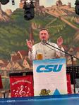 Bauernpräsident Günther Felßner während seines Vortrags